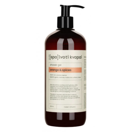 Spalvoti Kvapai Shower Gel Orange & Spices Dušigeel 250ml
