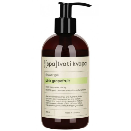 Spalvoti Kvapai Shower Gel Pink Grapefruit Dušigeel 250ml