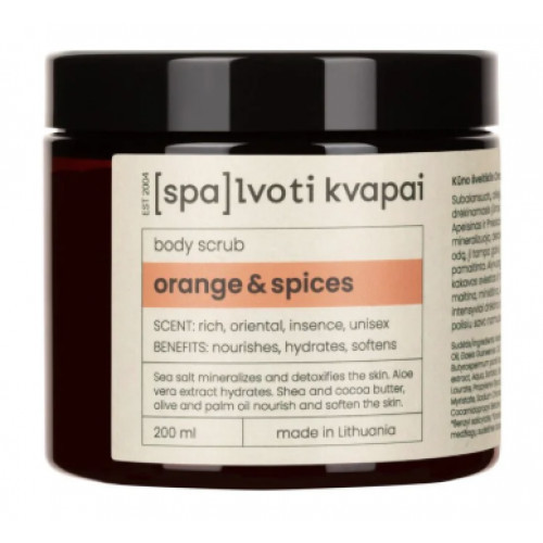 Spalvoti Kvapai Body Scrub Kehakoorija 200ml