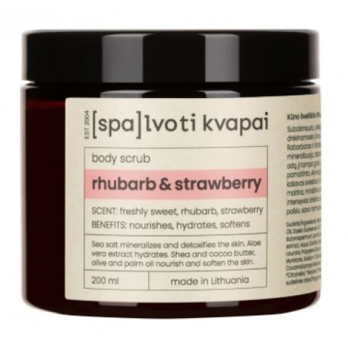 Spalvoti Kvapai Body Scrub Kehakoorija 200ml