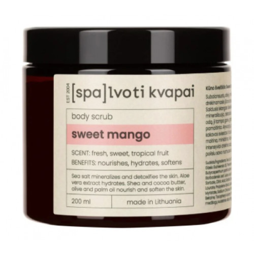 Spalvoti Kvapai Body Scrub Kehakoorija 200ml