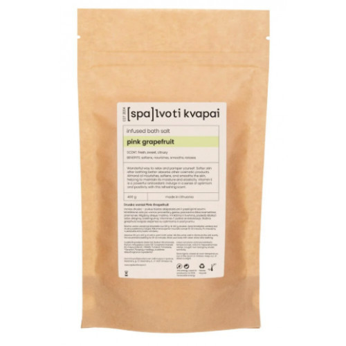 Spalvoti Kvapai Infused Bath Salt Vannisool 400ml
