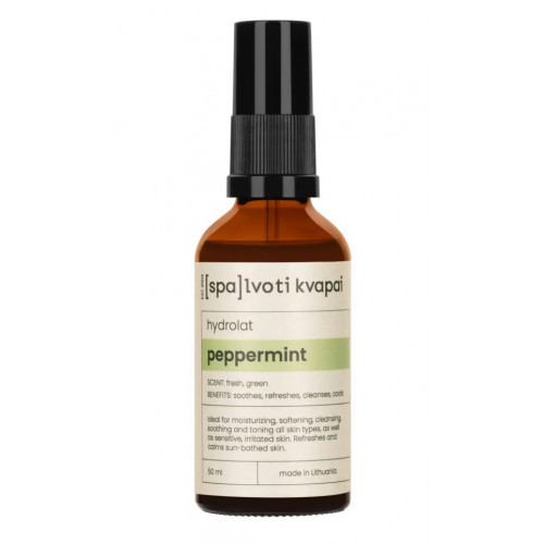 Spalvoti Kvapai Peppermint Hydrolat Piparmündi hüdrolaat 50ml