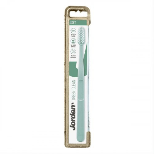 Jordan Green Clean Soft Toothbrush Pehme hambahari Pink