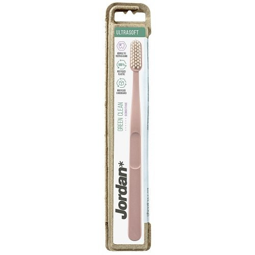 Jordan Green Clean Ultrasoft Toothbrush Eriti pehme hambahari Pink