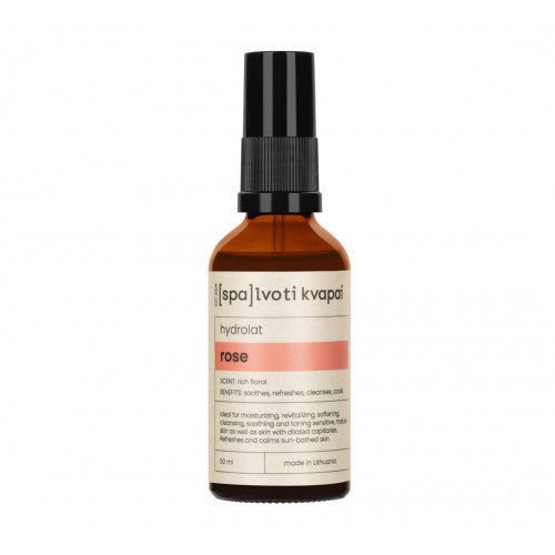 Spalvoti Kvapai Rose Hydrolat Roosihüdrolaat 50ml