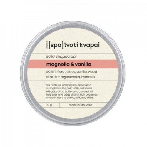 Spalvoti Kvapai Solid Shampoo Bar Niisutav tahke šampoon 70g
