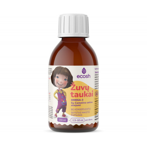 Ecosh Kakė Makė Omega - 3 Kalaõli koos Camelina sativa õliga 150ml