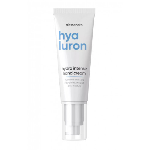 Alessandro Hyaluron Hydro Intense Hand Cream Kätekreem hüalurooni ja aloe veraga 50ml