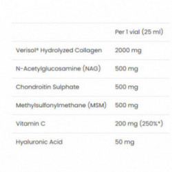 VPLab Nutrition Collagen Flex Vedel kompleks Verisol kollageeniga 7x25ml