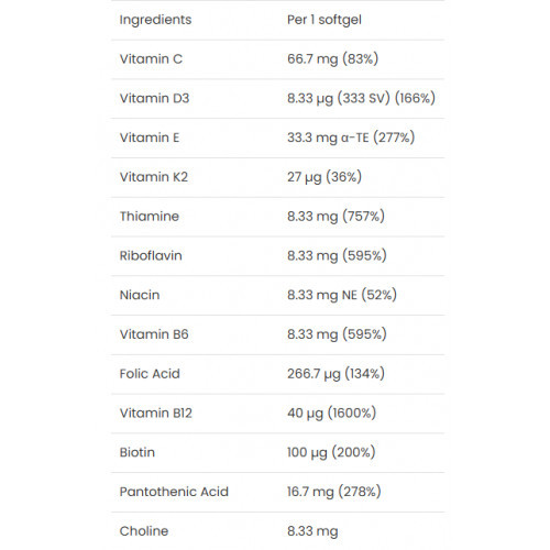 VPLab Nutrition Ultra Women`s Multivitamin Formula Multivitamiinikompleks naistele 90 kapslit