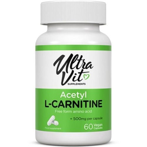 VPLab Nutrition Nutrition UltraVit Acetyl-L-Carnitine Toidulisand ainevahetuse parandamiseks 60 kapslit