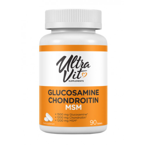 VPLab Nutrition UltraVit Glucosamine Chondroitin MSM Toidulisand 90 kapslit