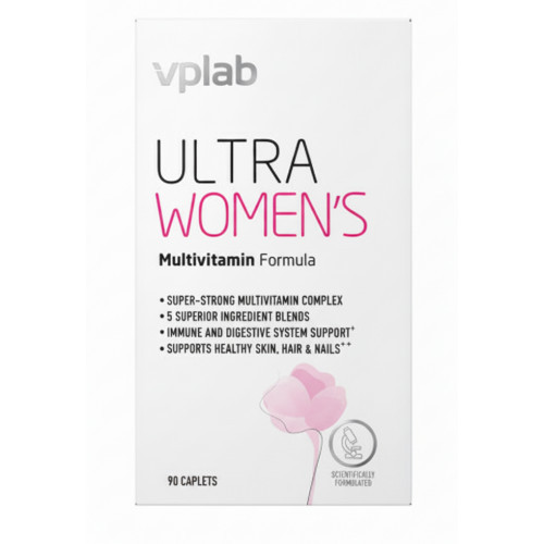 VPLab Nutrition Ultra Women's Multivitamin Formula Multivitamiinid naistele pehmetes kapslites 90 kapslit
