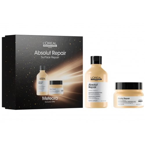 L'Oréal Professionnel Meteora Absolut Repair Duo Taastav juuksehoolduskomplekt