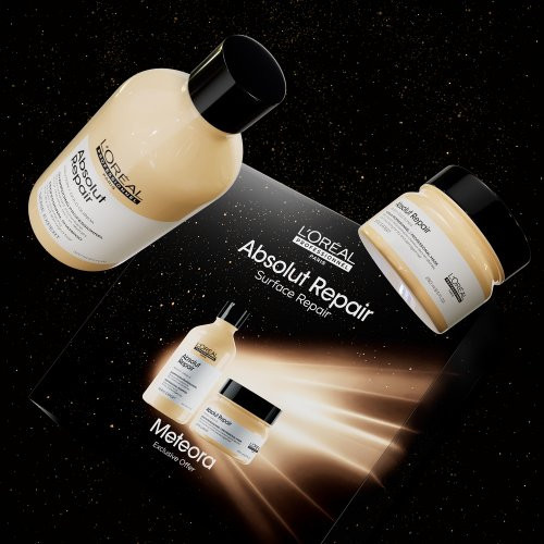 L'Oréal Professionnel Meteora Absolut Repair Duo Taastav juuksehoolduskomplekt
