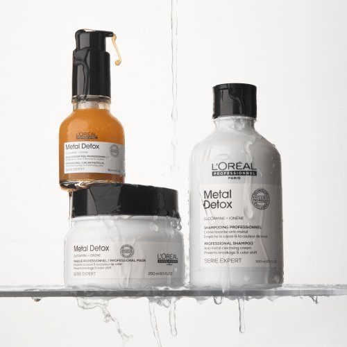 L'Oréal Professionnel Meteora Metal Detox TRIO Komplekt kõikidele juuksetüüpidele