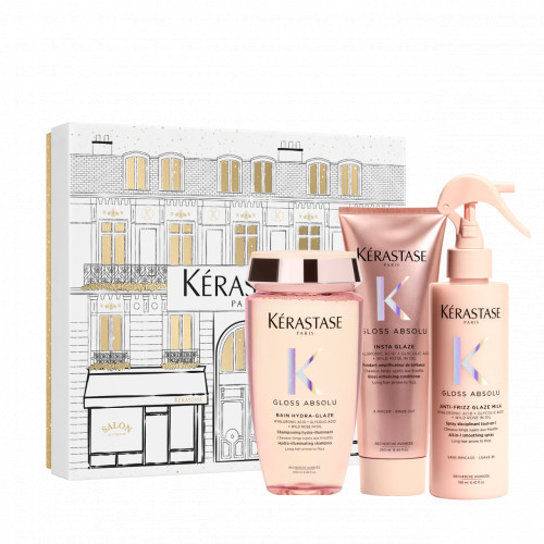 Kérastase Gloss Absolu Holiday Gift Set 2025 Säravate juuste hoolduskomplekt