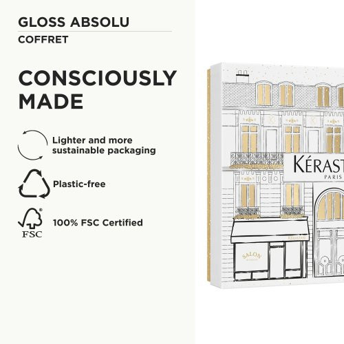 Kérastase Gloss Absolu Holiday Gift Set 2025 Säravate juuste hoolduskomplekt