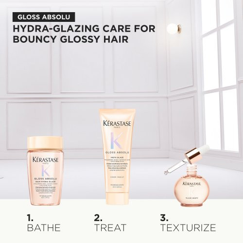 Kérastase Gloss Absolu Mini Holiday Gift Set 2025 Säravate juuste hoolduskomplekt Seatud