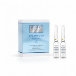 Selvert Thermal Hyaluronic & Vitamin B3 Lifting Flash Naha pinguldav kontsentraat hüaluroonhappe ja B3-vitamiiniga 2x1,5ml