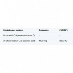 Osavi Liposomal Vitamin C 1000 mg Liposomaalne C-vitamiin 60 kapslit