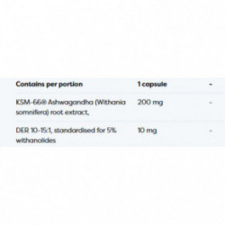 Osavi Ashwagandha KSM-66 Toidulisand 60 kapslit
