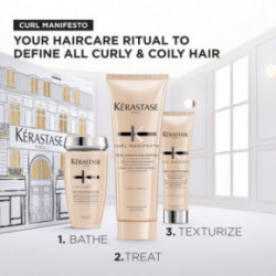 Kérastase Curl Manifesto Holiday Gift Set 2025 Tootekomplekt lainelistele ja lokkis juustele