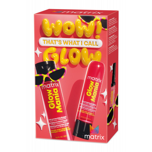 Matrix Glow Mania Gift Set Värvitud juuste komplekt