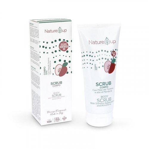 Naturys Nature Up Body Scrub Kehakoorija õunaekstrakti ja mandliõliga 200ml