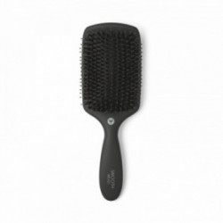 HH Simonsen Paddle Smooth Brush Looduslike harjastega juuksehari Black