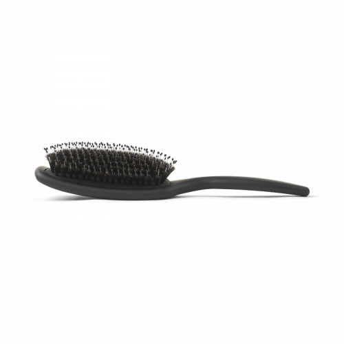 HH Simonsen Paddle Smooth Brush Looduslike harjastega juuksehari Black