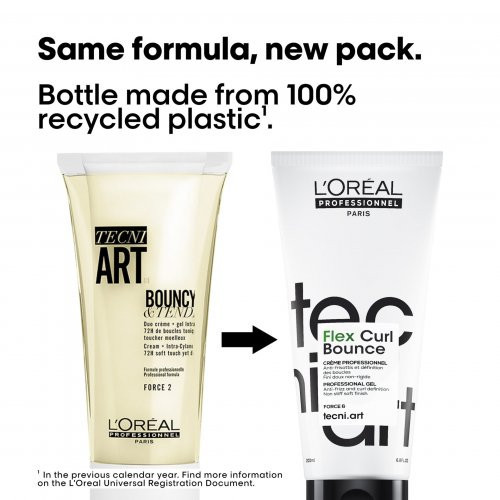 L'Oréal Professionnel Tecni Art Flex Curl Bounce Cream Kreem-geel lokkis juustele 150ml