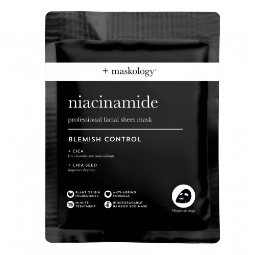 Maskology Niacinamide Professional Sheet Mask Lehtmask niatsiinamiidiga 22ml