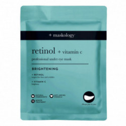 Maskology Retinol + Vitamin-C Professional Under Eye Mask Silmamaskid 3 Paires