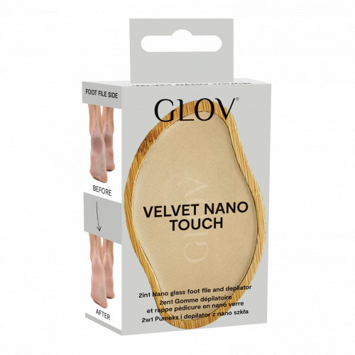 Glov Velvet Nano Touch Pumice and Nano Glass Epilator Jalgade viil ja karvaeemaldusvahend 1 tk