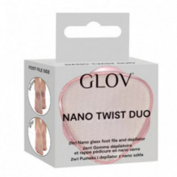Glov Mini Nano Twist Duo Jalgade viil ja karvade eemaldamise vahend 1 tk