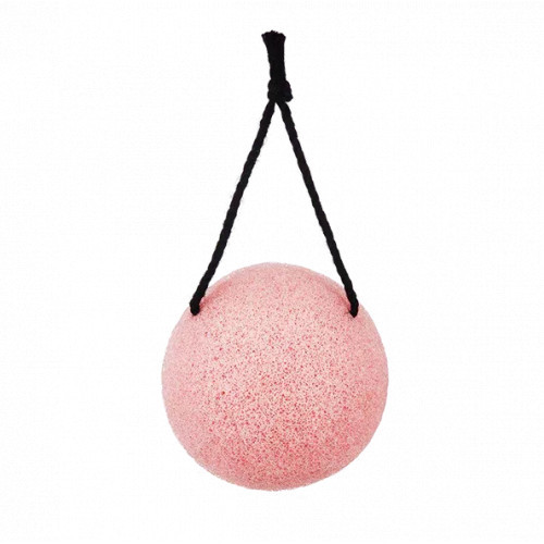 Glov Konjac Facial Sponge With Pink Clay Näokäsn Pink