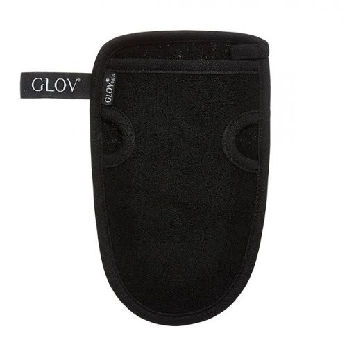 Glov Men's Exfoliation and Body Washing Glove Meeste koorimis- ja kehapesukinnas Black