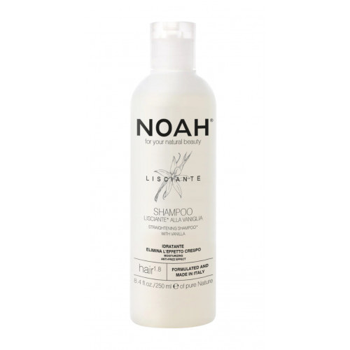 Noah 1.8 Straightening Shampoo With Vanilla Sirgendav šampoon 250ml