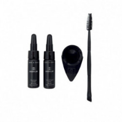 Didier Lab Hybrid Liquid Stain Brow & Lash Kit Kulmude ja ripsmete värvimise komplekt Black