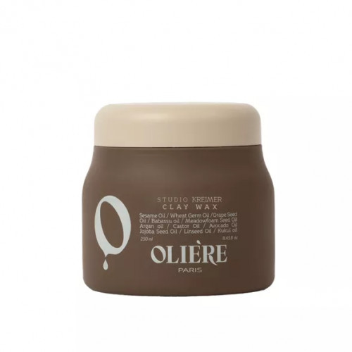 Oliere Paris Studio Clay Wax Savine juuste stiilivaha 250ml