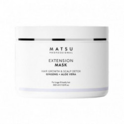 Matsu Extension Fast Hair Growth & Scalp Detox Puhastav peanaha ja juuste mask 350ml