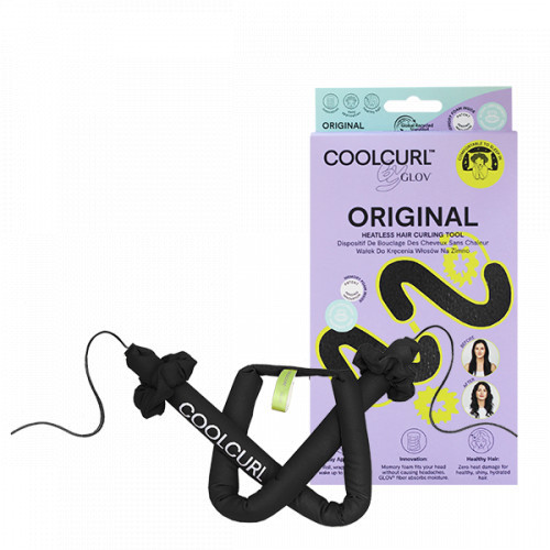 Glov Cool Curl Hair Curling Tool Juuste lokkimispael Black