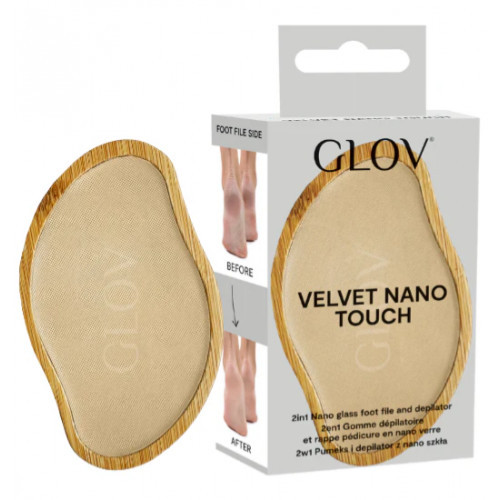 Glov Velvet Nano Touch Pumice and Nano Glass Epilator Jalgade viil ja karvaeemaldusvahend 1 tk