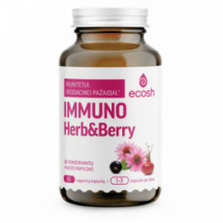 Ecosh Immuno Herb & Berry Toidulisand immuunsusele 60 kapslit