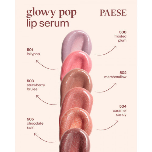 Paese Glowypop Lip Serum Huulte seerum 501 Sweet Lollypop