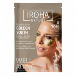 IROHA Divine Collection Foil Tissue Patches Extra Firmness Pinguldav silmamask 2 tk