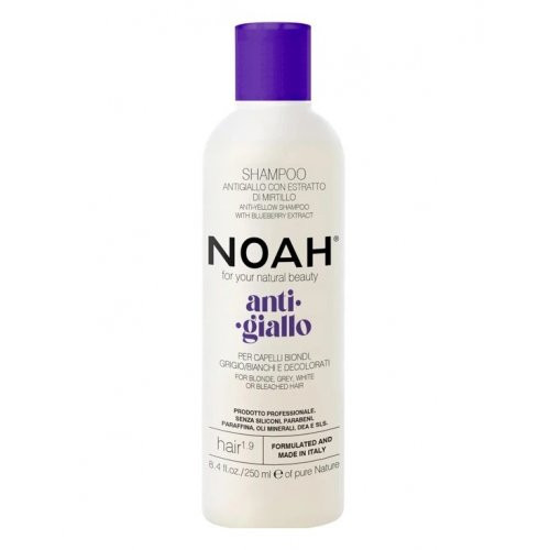 Noah 1.9 Anti-Yellow Shampoo With Blueberry Extract Neutraliseeriv šampoon 250ml