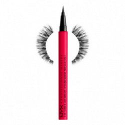 NYX Professional Makeup XMASS Jumbo Lash and Liner Kit Piiratud väljalaskega kunstripsmete- ja lainerikomplekt